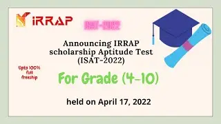 ISAT Scholarship test announcement | Grade (4 - 10) | ISAT-2022 benefits