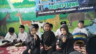 Sholawat bulan Rajab Ananda Almeera dan teman
