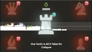 Rapid Chess at 2000+ Elo (chess.com): One Tactic Can Change Everything