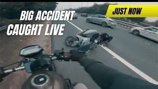 Live Accident in Front of Me 😱 | Road Accident Caught on Camera | Ride Safe