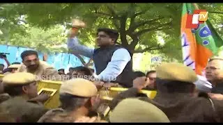 BJP Stages Protest Against Rahul Gandhi After SC's Decision On Rafale Deal In Delhi
