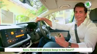 Conversations in the new &Scaron;KODA SLAVIA ft Sonu Sood