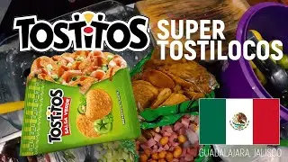 Super tostilocos in Guadalajara (Tostitos chips-street food Mexic)