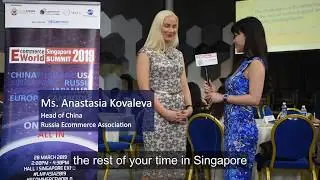 Exclusive interview with Anastasia Kovaleva@ Ecommerce World Summit 2019