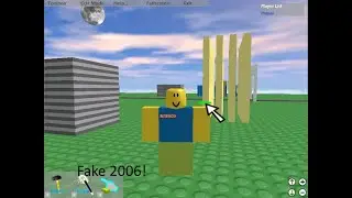 Fake 2006 Roblox Client! (NOT GROOVYDOMINOES52'S CLIENT!!!)