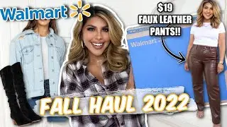 🍁NEW FALL FASHION AT WALMART!🍁 BOUGIE ON A BUDGET FASHION 2022 TRY ON HAUL! WALMART FASHION HAUL!