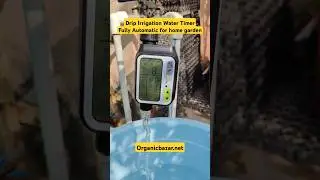 Drip Irrigation Water Timer Digital Controller Fully Automatic for home garden #wateringplants