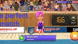 Mini Tennis 🎾 1vs1 | Perfect Gameplay | Win 6:3 | kids @VladandNiki