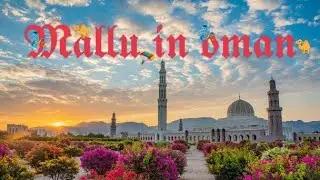 ഒമാനിലെ കാഴ്ചകൾ | The beauty of Oman | Muscat| Mallu in Oman| First video