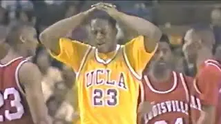 Louisville at UCLA January 5th 1991 NCAA Basketball incomplete(VHS)