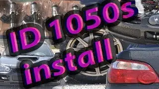 STI sidefeed to top feed INJECTOR DYNAMICS 1050x install