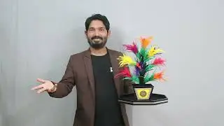 Wand To Flower In Tray - Nikhils Magic Shop