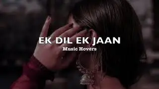 Ek Dil Ek Jaan 🖤 Lofi Song | Slow + Reverb | Romantic Lofi Vibes | Feel The Love