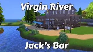 Virgin River - Jack's Bar / Sims4 Speed Build / No CC
