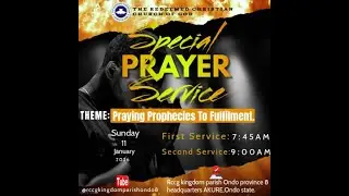 WELCOME TO THE 2ND SUNDAY IN THE MONTH OF JANUARY 2026 || PRAYING PROPHECIES TO FULFILLMENT.