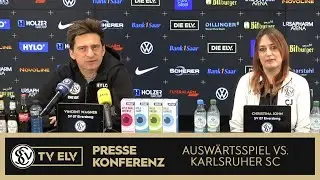 TVELV // Pressekonferenz - Karlsruher SC vs. SV Elversberg / 23.11.25