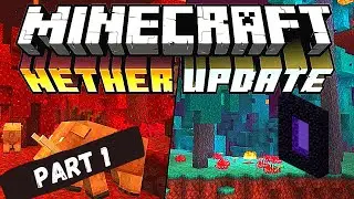 THE HUNT FOR NETHERITE! Minecraft Nether Update (NEW SERIES) Part 1 - Lofty Ambitions!