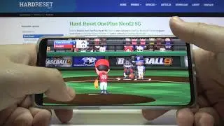 Test Game Baseball 9 on OnePlus Nord 2 | Dimensity 1200 | 6GB RAM | Gameplay - FPS Check