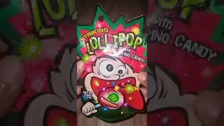 Striking Lollipop Pop Rocks Popping Candy #shorts #candy