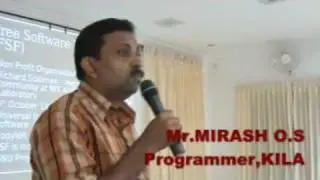 Software Freedom Day 19 09 2009 DRC Thrissur Seminar