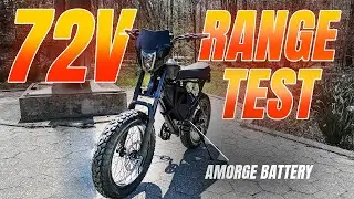 How good are AMORGE BATTERIES? 72V Macfox Range Test