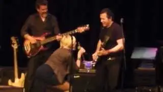 finale jam at Empress.....Leah Tysse, Tommy Castro, Danny Click, Don Bassey, Bonnie Hayes