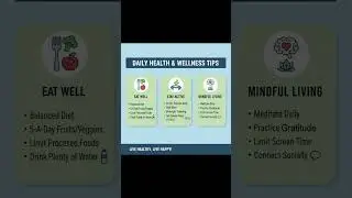 Daily Health & Wellness Tips