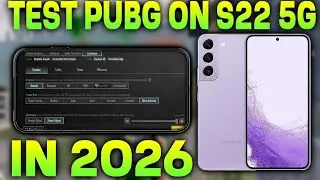 Samsung S22 5G PUBG BGMI Test in 2026 | Graphics | Heat & Lag | 120 fps | Battery Drain | Gyro