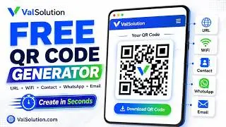 Create Unlimited Free QR Codes Online | URL, WiFi, WhatsApp & More