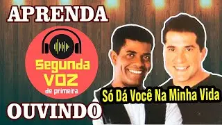 COMO FAZER A SEGUNDA VOZ SERTANEJA - SÓ DA VOCÊ NA MINHA VIDA (JOÃO PAULO E DANIEL - RICK)