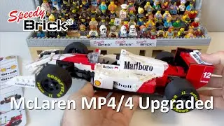 Lego icons McLaren MP4/4 F1 Car set 10330 gets an upgrade.