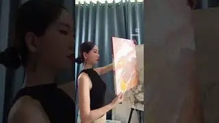 My favorite one 😍 #painting #artist #khmerart #youtubeshorts #fypシ #cambodia #viral #peinture
