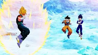Vegito vs Goku and Vegeta in Dragon Ball Z: Kakarot Mods