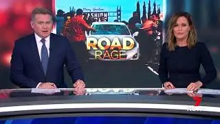Road Rage 164 - A crowd surrounds a car and goes for the attack