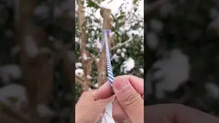Simple and strong clothes drying rope knot tips, practical rope knot tips #knots #shots