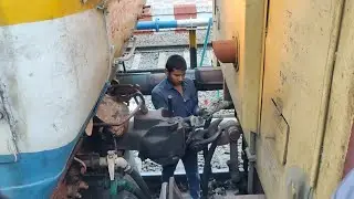 How to Connect 🚂🧲🚃 Railway Engine Manually with Bogies / Train Engine Manual Shunting Process 🇮🇳 SWR