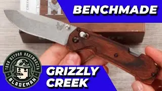 Нож Benchmade Grizzly Creek, 15060-2, CPM-S30V, Wood