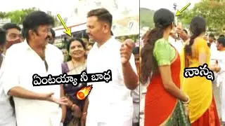 See Hero Rajasekhar BEHAVIOR Towards His Fans At Tirumala | Jeevitha | Shivani | Shivathmika | FL