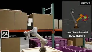 Open Source Robotic arm for ROS2, Gazebo and Isaac Sim