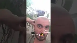 Rasiamoli a foil shaver #shavingmyhead #headshave #shaving #bald #raspar #pelato #rasato #balding
