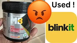 Gym Supplement Blinkit Se Kharidna Fraud Hua!  #BlinkitFraud  💔 | Real Experience | Warning to All