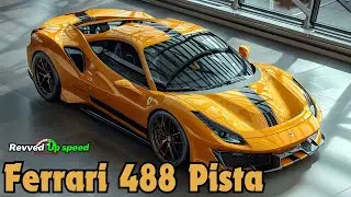 Ferrari 488 Pista Yellow: Track-Focused Italian Supercar with Twin-Turbo V8 Power and Bold Style