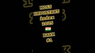 India&rsquo;s Rank in Major Index 2025 🔥 | VVI Index for Exams | Current Affairs | India Ranking #gk #ssc