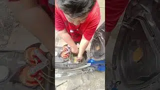 Snail horn for motorcycle #automobile #motorcycle #rider #tiktok #snailhorn #horn #shorts