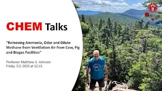CHEMTalks-&ldquo;Removing Ammonia, Odor and Dilute Methane from Ventilation Air e.g. Biogas Facilities&rdquo;