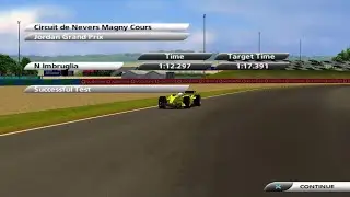 F1 2005 🇦🇺 (PS2 Platinum) | Career Mode | Season 1 | Test Session