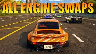 NFS Unbound - All Engine Swaps Fully Upgraded Of The NERFED Porsche Carrera 911 RSR 2.8