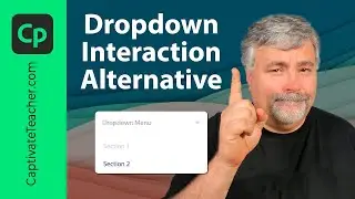 Create an Alternative to the Dropdown Interaction in Adobe Captivate 2019
