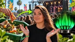 Transformer les biodéchets d'un festival en énergie ? Avec ⁨@GRDF⁩