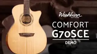 Acoustic Guitar Rundown Washburn  Comfort G70SCE